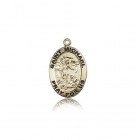 St. Michael the Archangel Medal, 14 Karat Gold