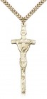 Crucifix Pendant, Gold Filled