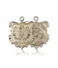 Our Lady of Czestochowa Medal, 14 Karat Gold