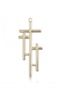 Cross Pendant, 14 Karat Gold