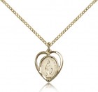 Miraculous Medal, Gold Filled