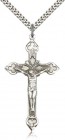 Crucifix Pendant, Sterling Silver