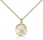 Graduation Medal, Gold Filled