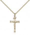 Crucifix Pendant, Gold Filled