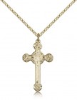 Cross Pendant, Gold Filled