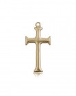 Cross Pendant, 14 Karat Gold