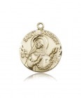 St. Dorothy Medal, 14 Karat Gold
