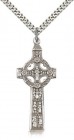 Scriptures Cross Pendant, Sterling Silver