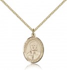 Blessed Pier Giorgio Frassati Medal, Gold Filled, Medium