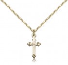 Cross Pendant, Gold Filled