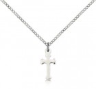 Cross Pendant, Sterling Silver