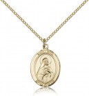 St. Rita of Cascia Medal, Gold Filled, Medium