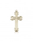 Cross Pendant, 14 Karat Gold