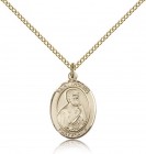 St. Thomas the Apostle Medal, Gold Filled, Medium