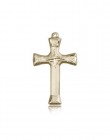 Cross Pendant, 14 Karat Gold
