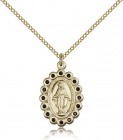 Miraculous Medal, Gold Filled