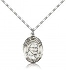 St. Vincent De Paul Medal, Sterling Silver, Medium