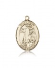 St. Elmo Medal, 14 Karat Gold, Large