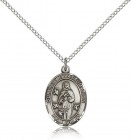 Our Lady of Assumption Medal, Sterling Silver, Medium