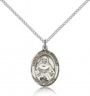 St. Julie Billiart Medal, Sterling Silver, Medium