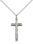 Cross Pendant, Sterling Silver