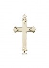 Cross Pendant, 14 Karat Gold