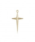 Cross Pendant, 14 Karat Gold