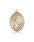 St. Amelia Medal, 14 Karat Gold, Large
