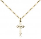 Cross Pendant, Gold Filled