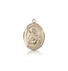 St. William of Rochester Medal, 14 Karat Gold, Medium