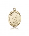 St. Sebastian Gymnastics Medal, 14 Karat Gold, Large