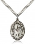San Juan De La Cruz Medal, Sterling Silver, Large