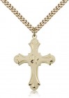 Cross Pendant, Gold Filled