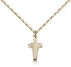 Cross Pendant, Gold Filled