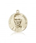 Pope Pius X Medal, 14 Karat Gold