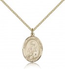 St. Basil the Great Medal, Gold Filled, Medium