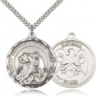 St. Joseph National Guard Medal, Sterling Silver