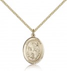 St. James the Greater Medal, Gold Filled, Medium