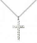 Cross Pendant, Sterling Silver
