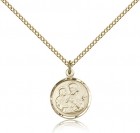 St. Joseph Medal, Gold Filled