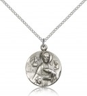 St. John the Evangelist Medal, Sterling Silver