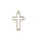 Cross Pendant, 14 Karat Gold