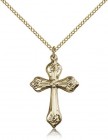 Cross Pendant, Gold Filled