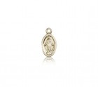 Miraculous Medal, 14 Karat Gold