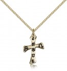 Cross Pendant, Gold Filled