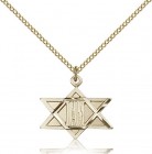 I Am Star Medal, Gold Filled