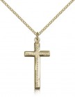 Cross Pendant, Gold Filled