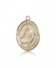 St. Catherine of Sweden Medal, 14 Karat Gold, Large