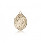 St. John Baptist De La Salle Medal, 14 Karat Gold, Medium