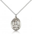 St. Walburga Medal, Sterling Silver, Medium
